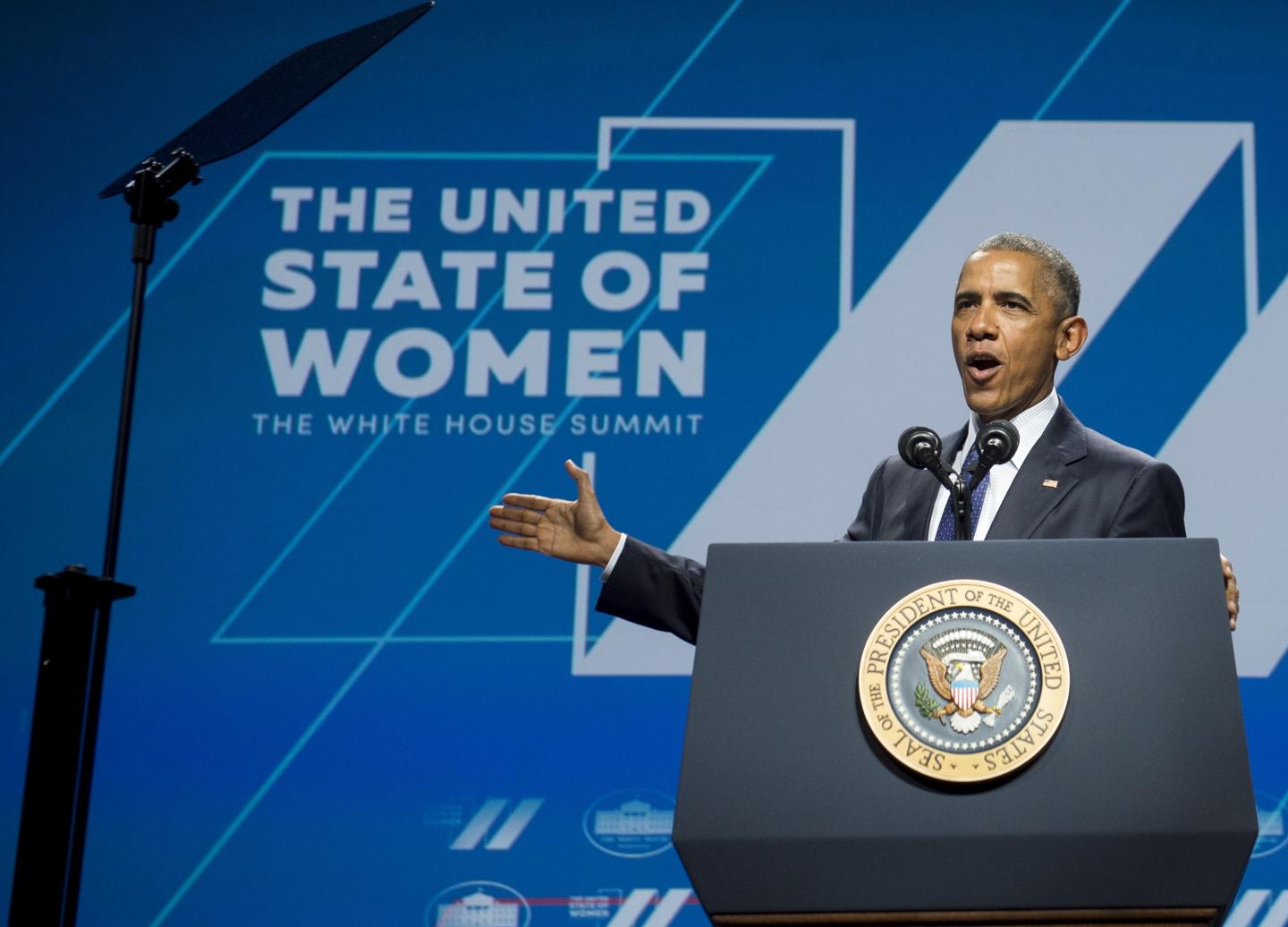 US-POLITICS-WOMEN-OBAMA