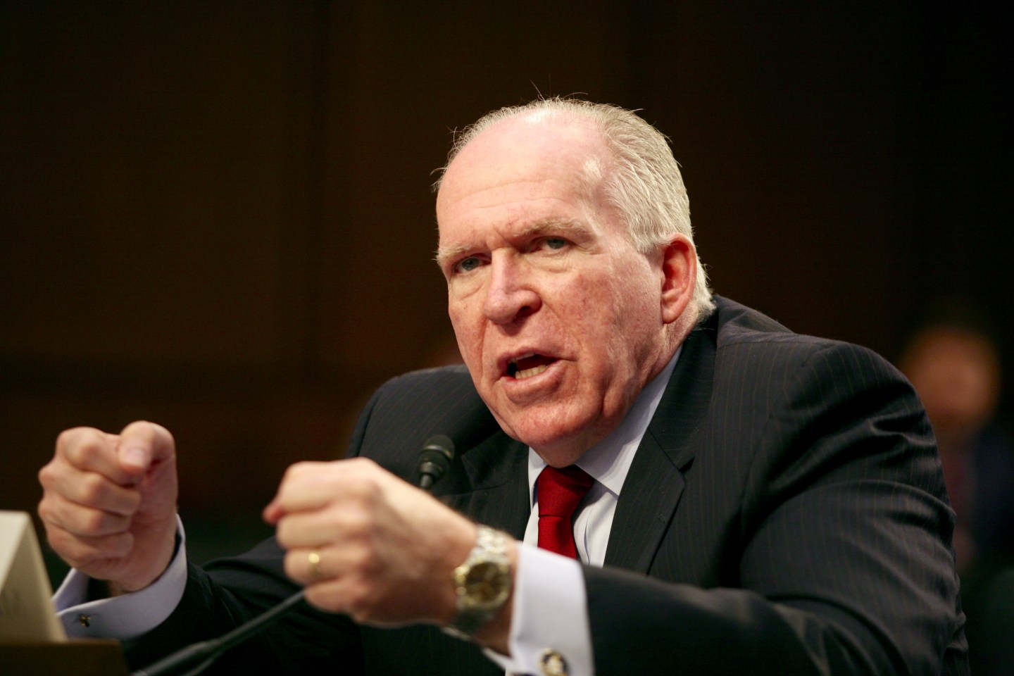 CIA Director John Brennan Testifies To Senate Committee Hearing On National Security
