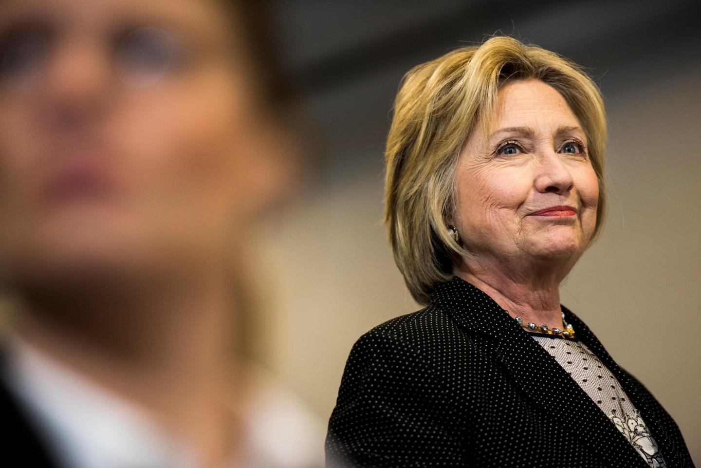 Democratic Presumptive Nominee for President former Secretary of State Hillary Clinton