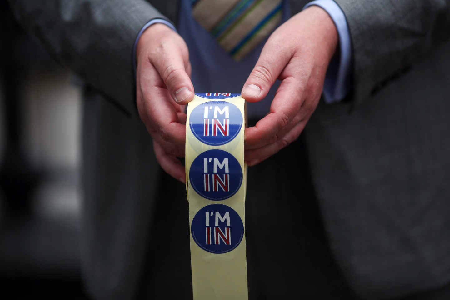 U.K. Voters Head To The Polls In The EU Referendum