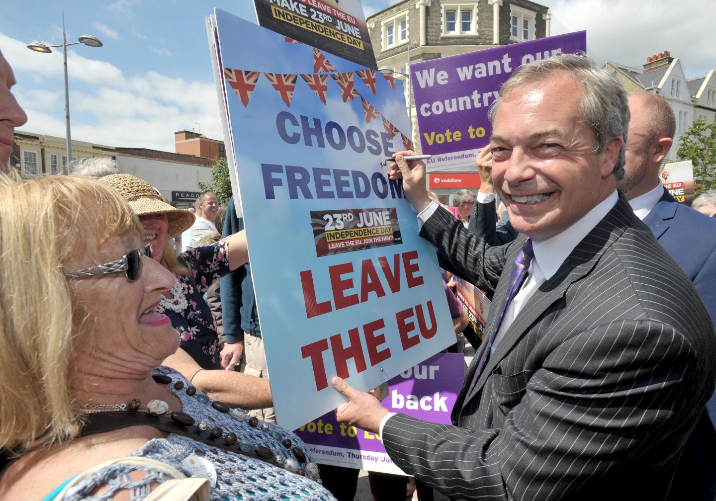 APTOPIX Britain EU