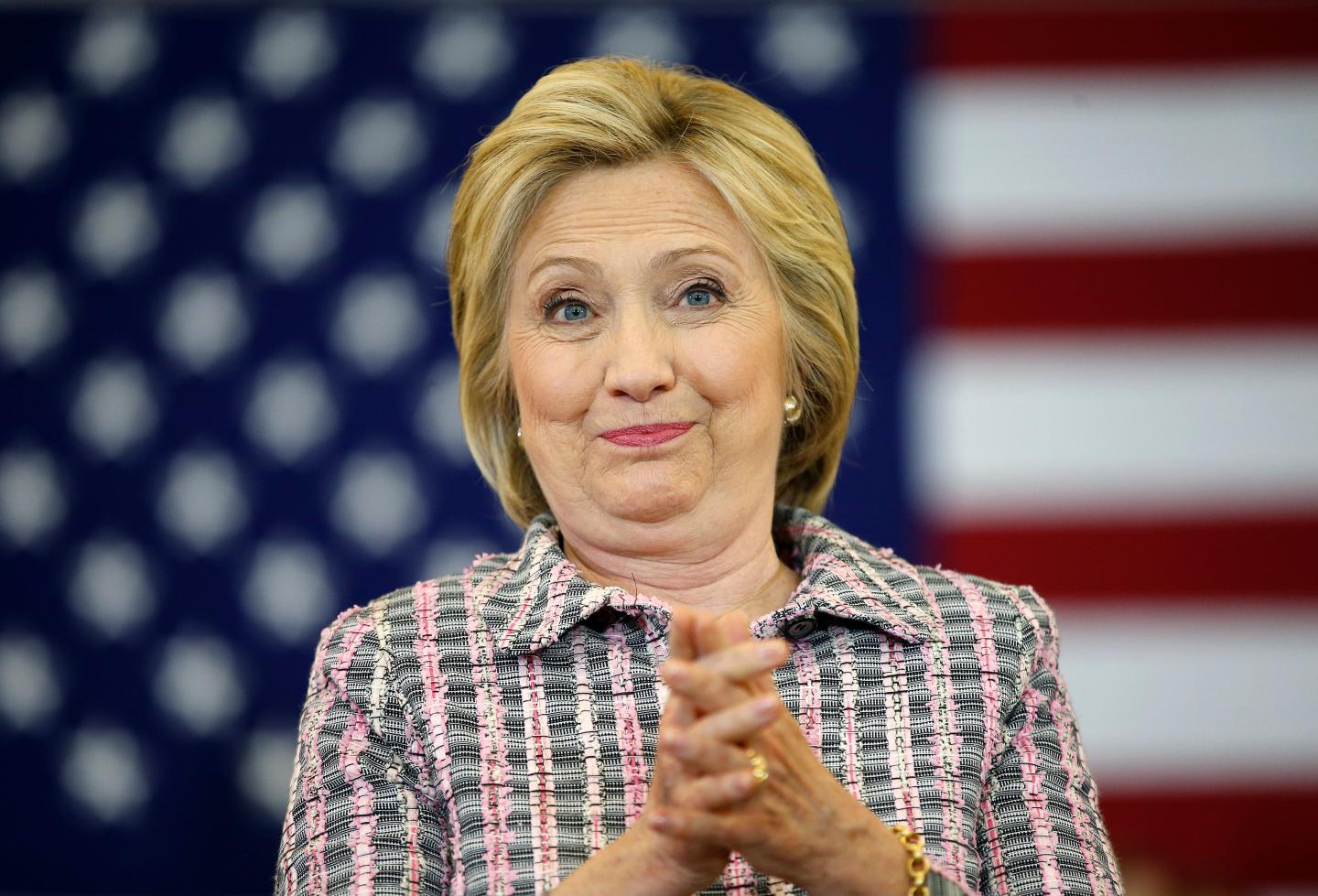 APTOPIX DEM 2016 Clinton