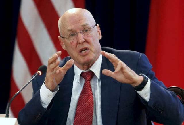 Former Treasury Secretary Henry Paulson speaks at US-China Strategic and Economic Dialogue