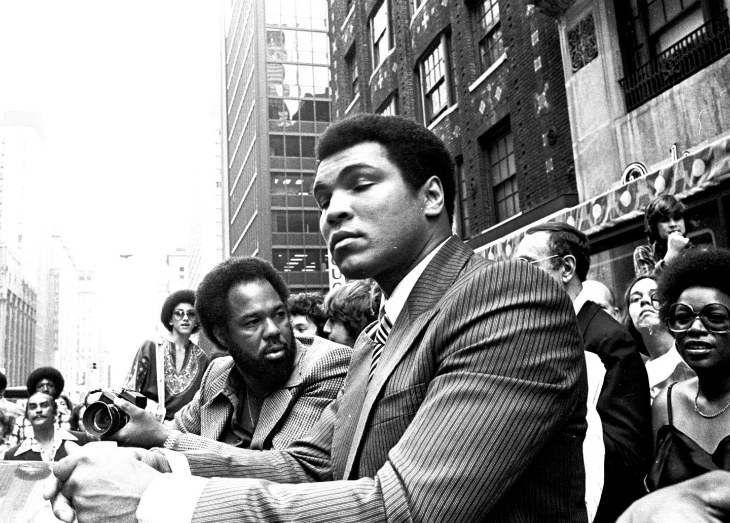 Muhammad Ali In-Store Appearance for "The Greatest" at Sam Goody in New York City - May 25, 1977