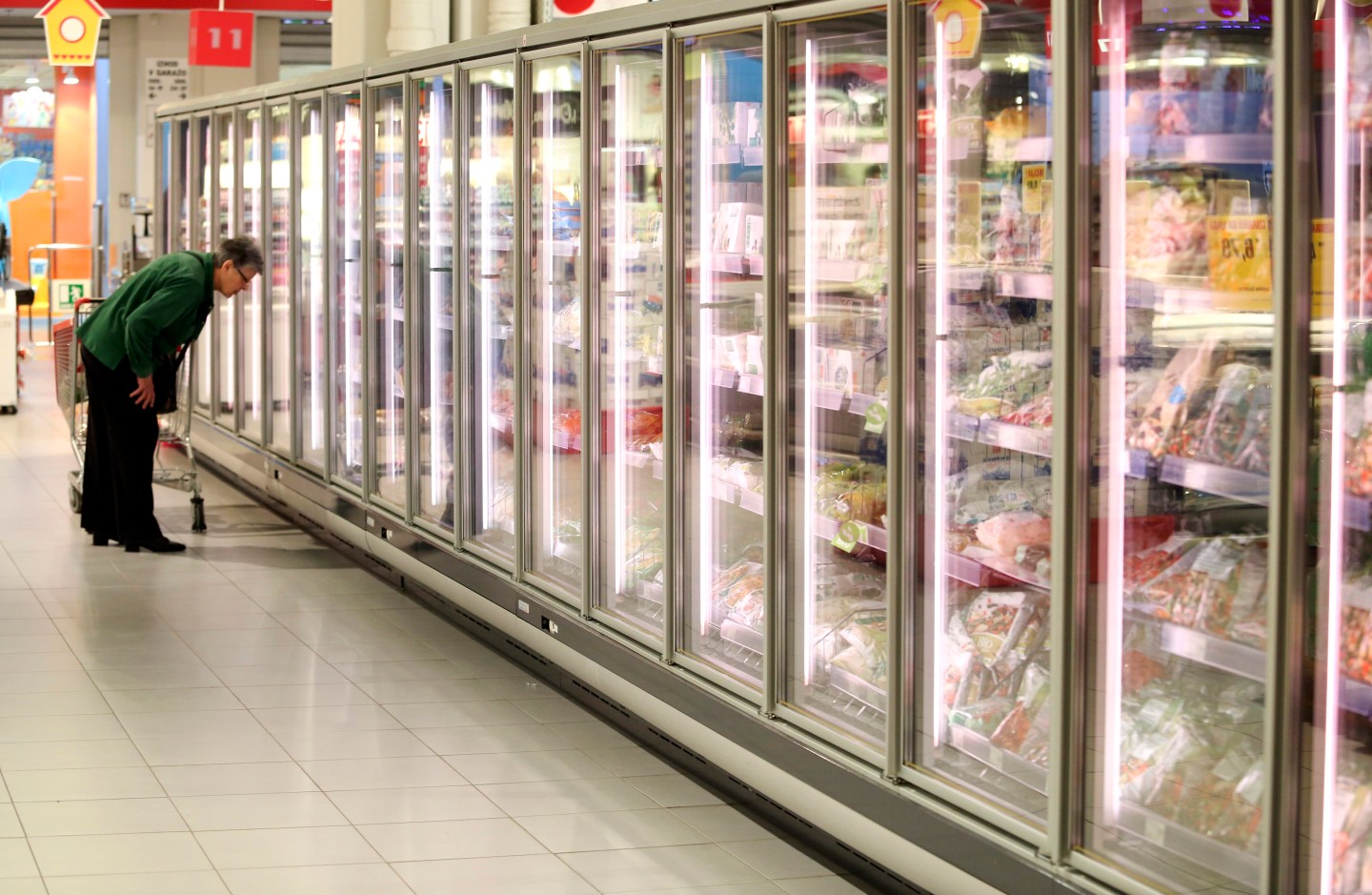 Inside A Mercator Poslovni Sistem d.d. Retail Store