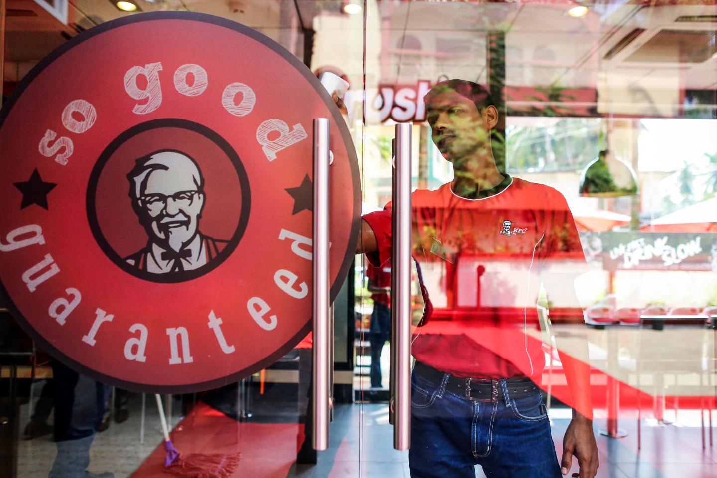 KFC Opens In India