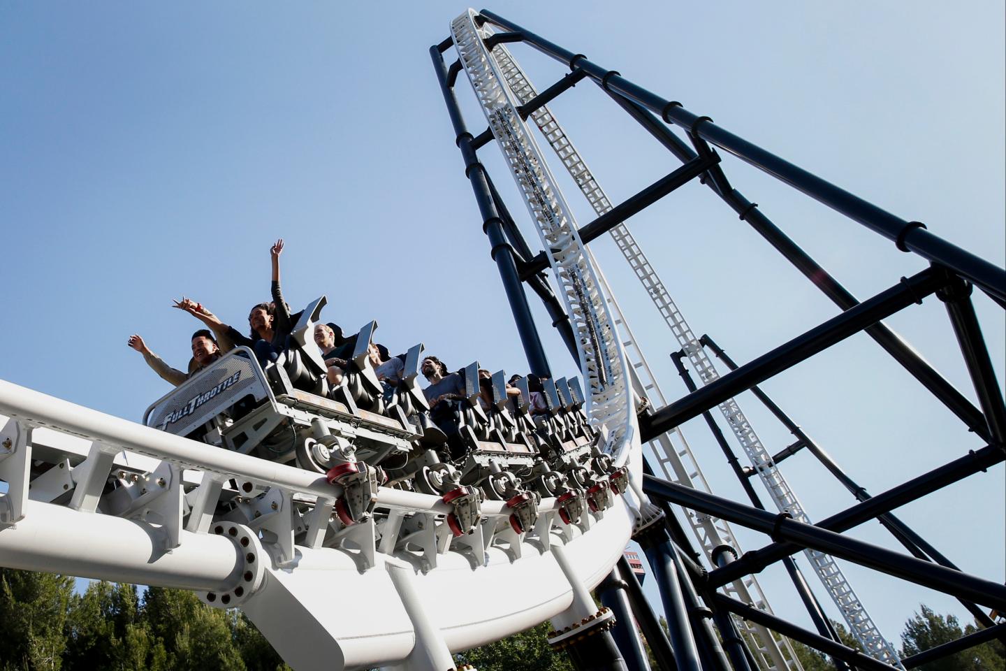 Inside Six Flags Magic Mountain Amusement Park Ahead Of Earnings Figures
