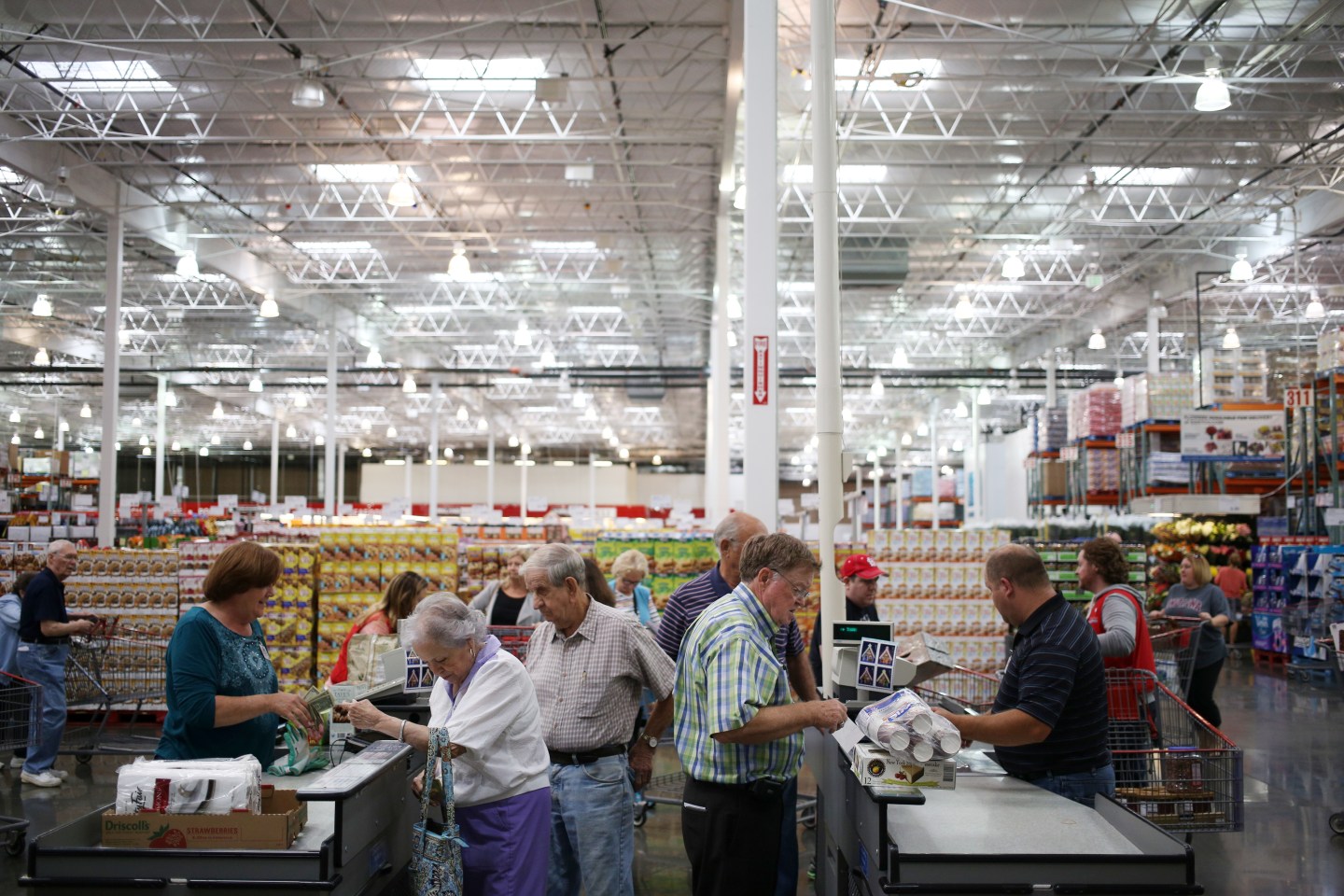 Inside A Costco Wholesale Co. Store Ahead of Earnings Figures