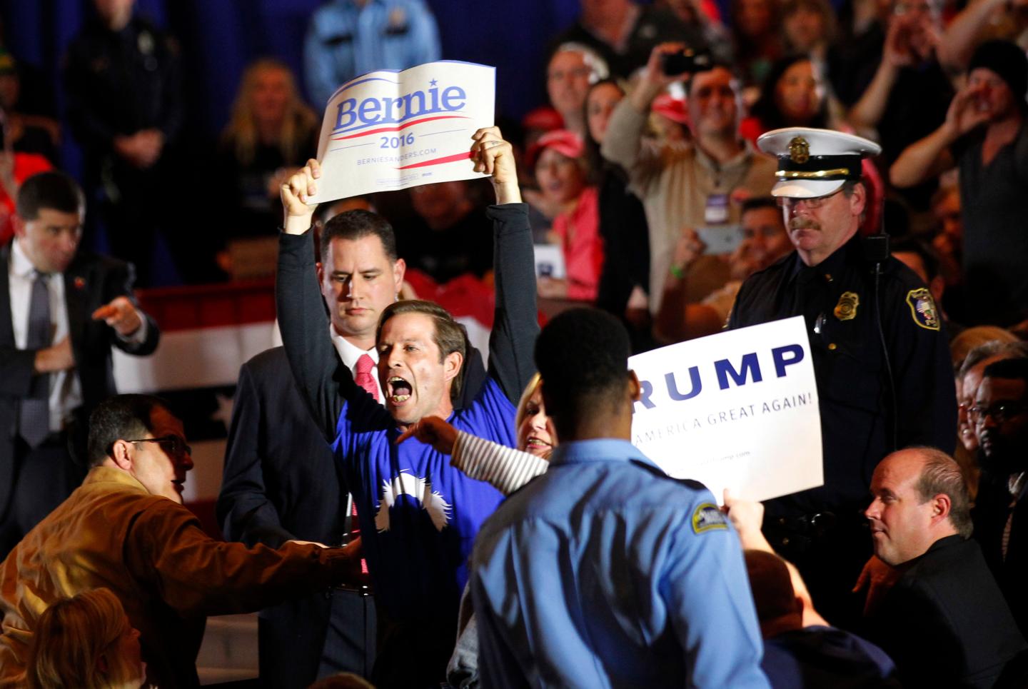 Donald Trump Holds Campaign Rally in Cincinnati Ahead Of Ohio Primary