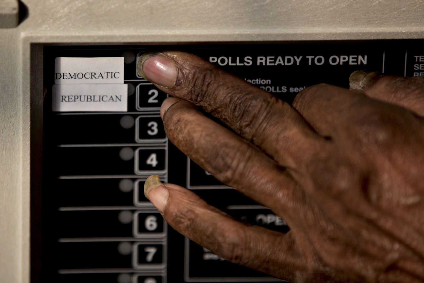 Voters Cast Their Ballot In The Pennsylvania Presidential Primary Election