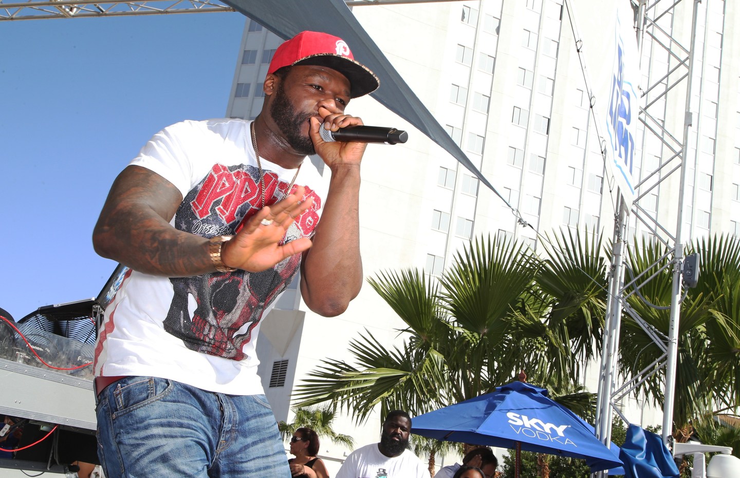 50 Cent At Sky Beach Club