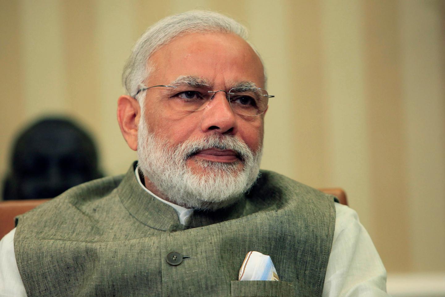 Indian PM Modi Meets With President Obama At The White House