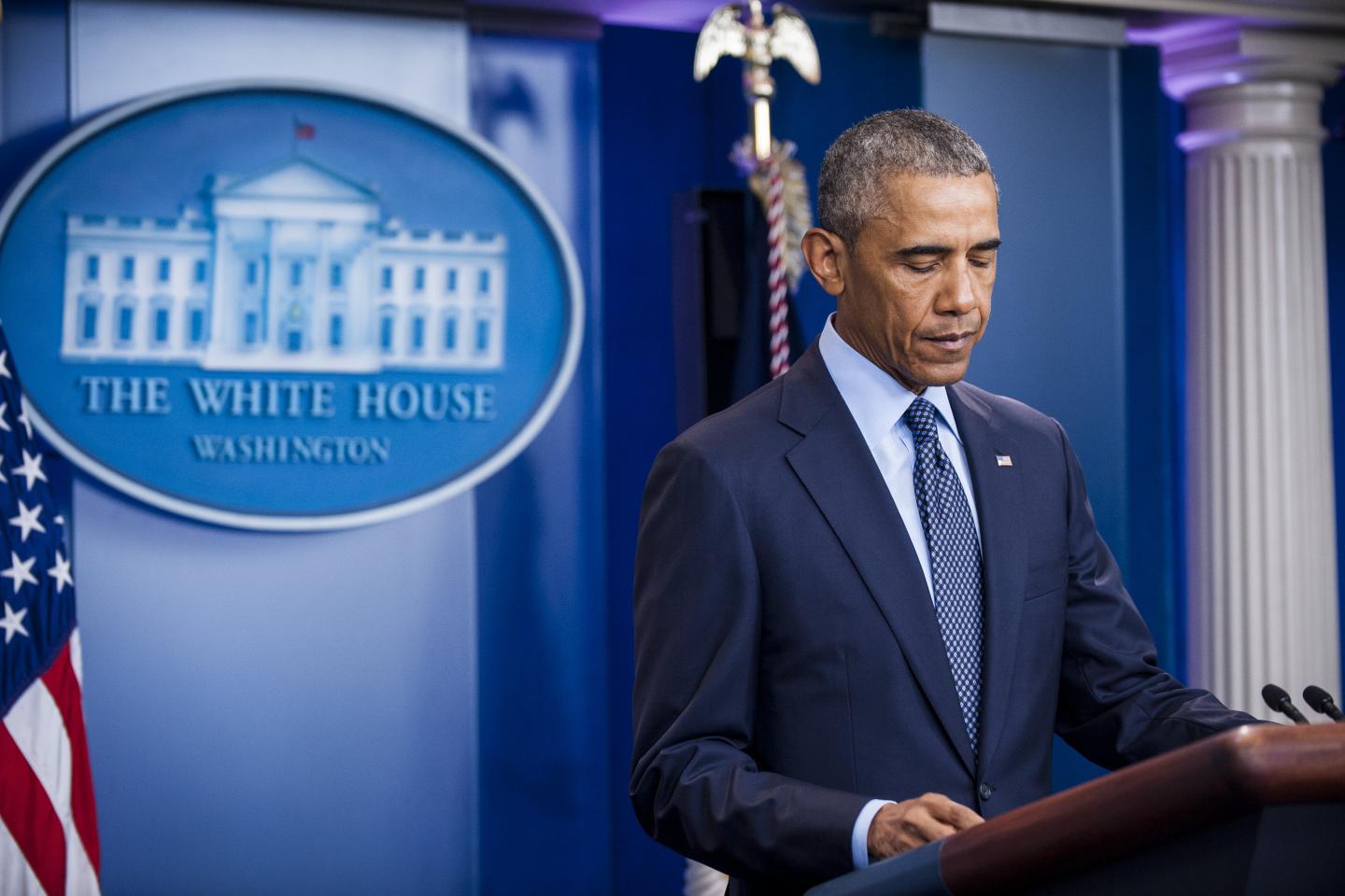 President Barack Obama Makes Statement On Deadliest Mass Shooting in U.S. History