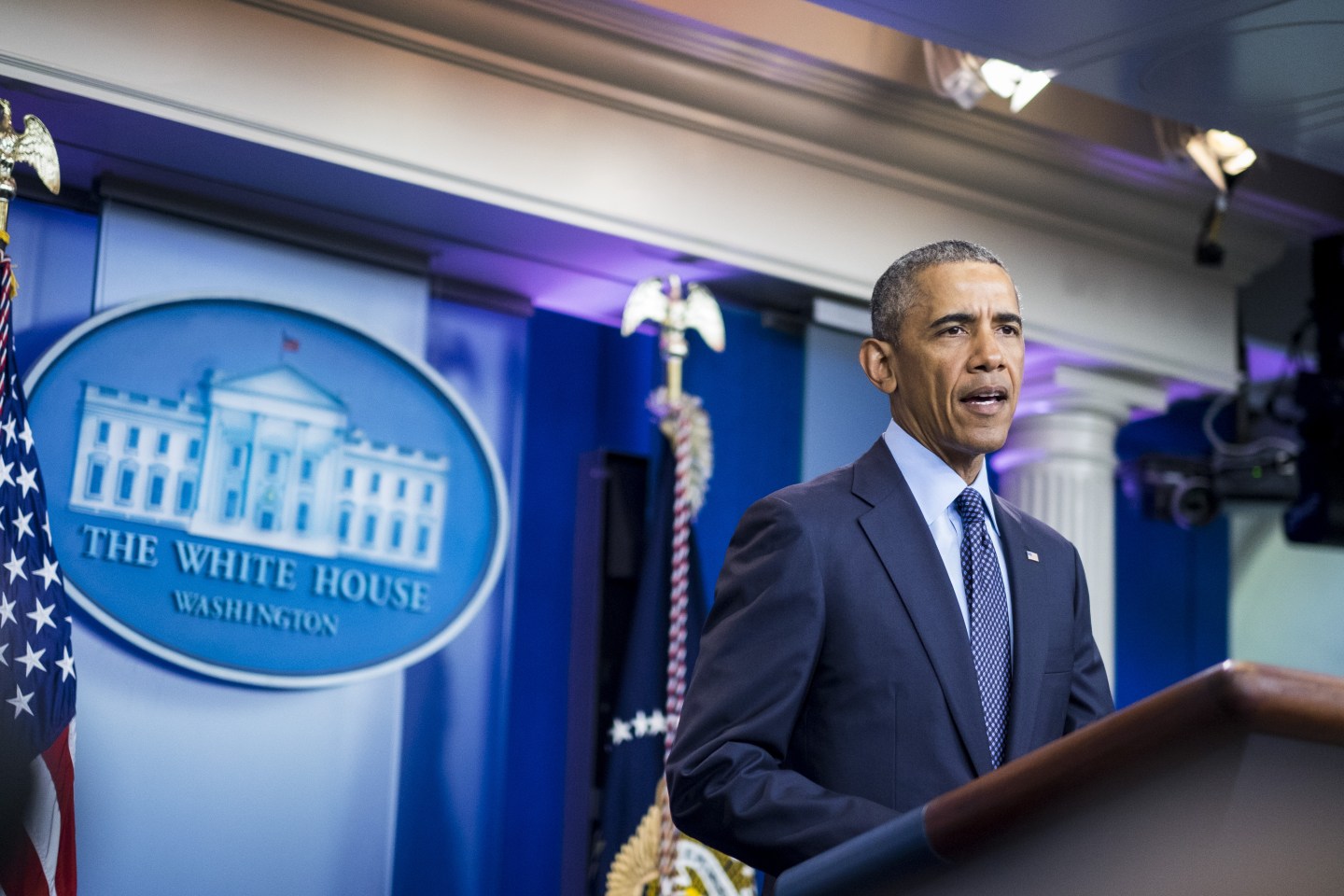 President Barack Obama Makes Statement On Deadliest Mass Shooting in U.S. History