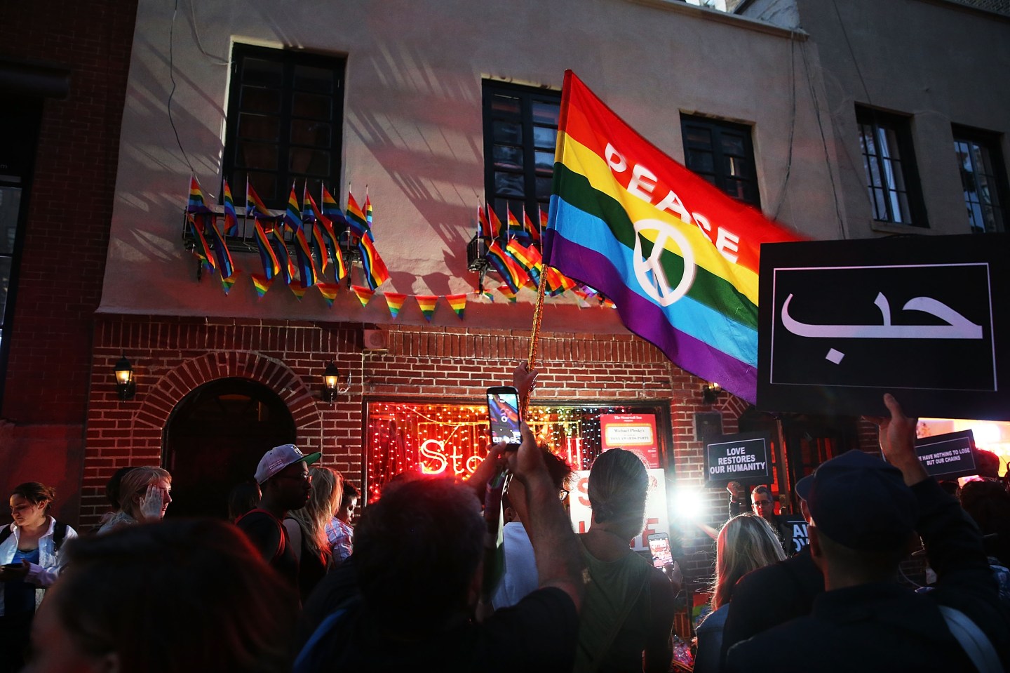 Mourners In New York Remember Victims Of Mass Shooting At Orlando Nightclub