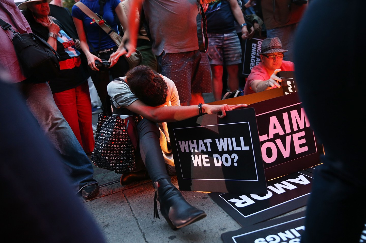 Mourners In New York Remember Victims Of Mass Shooting At Orlando Nightclub