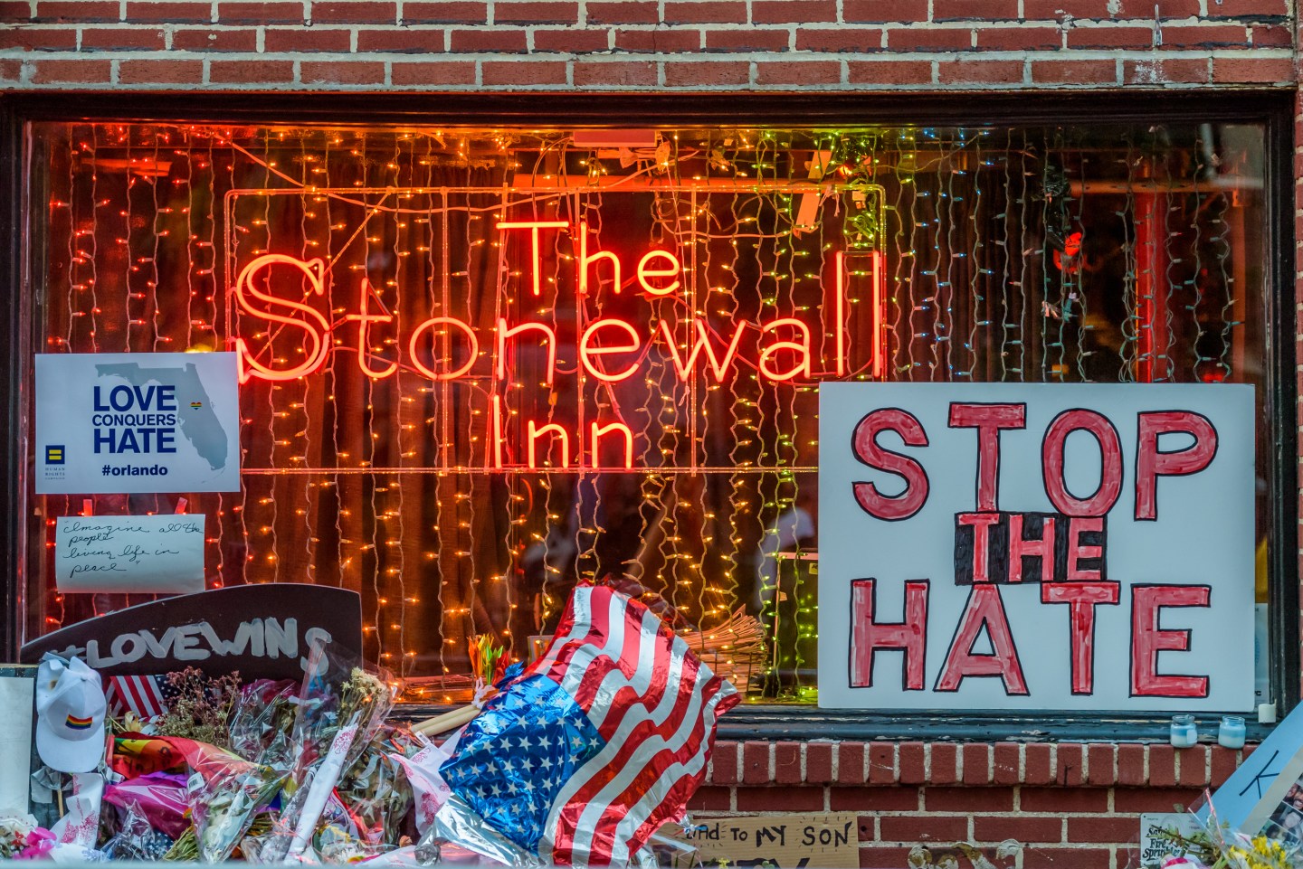 A group of about 200 people held a rally at Grand Central