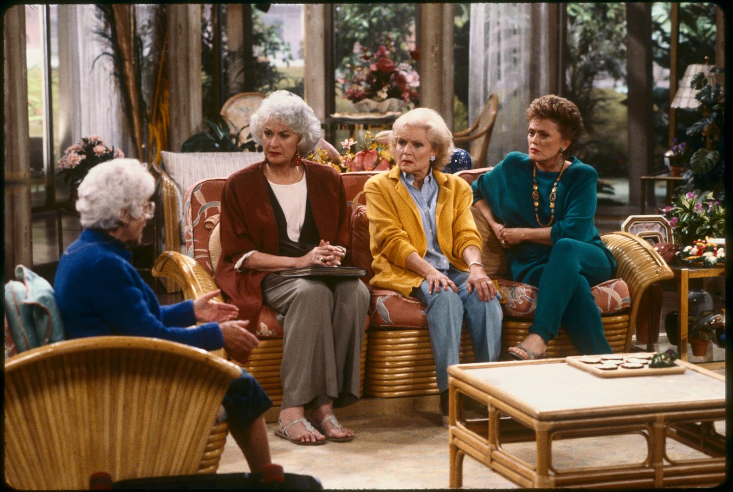THE GOLDEN GIRLS