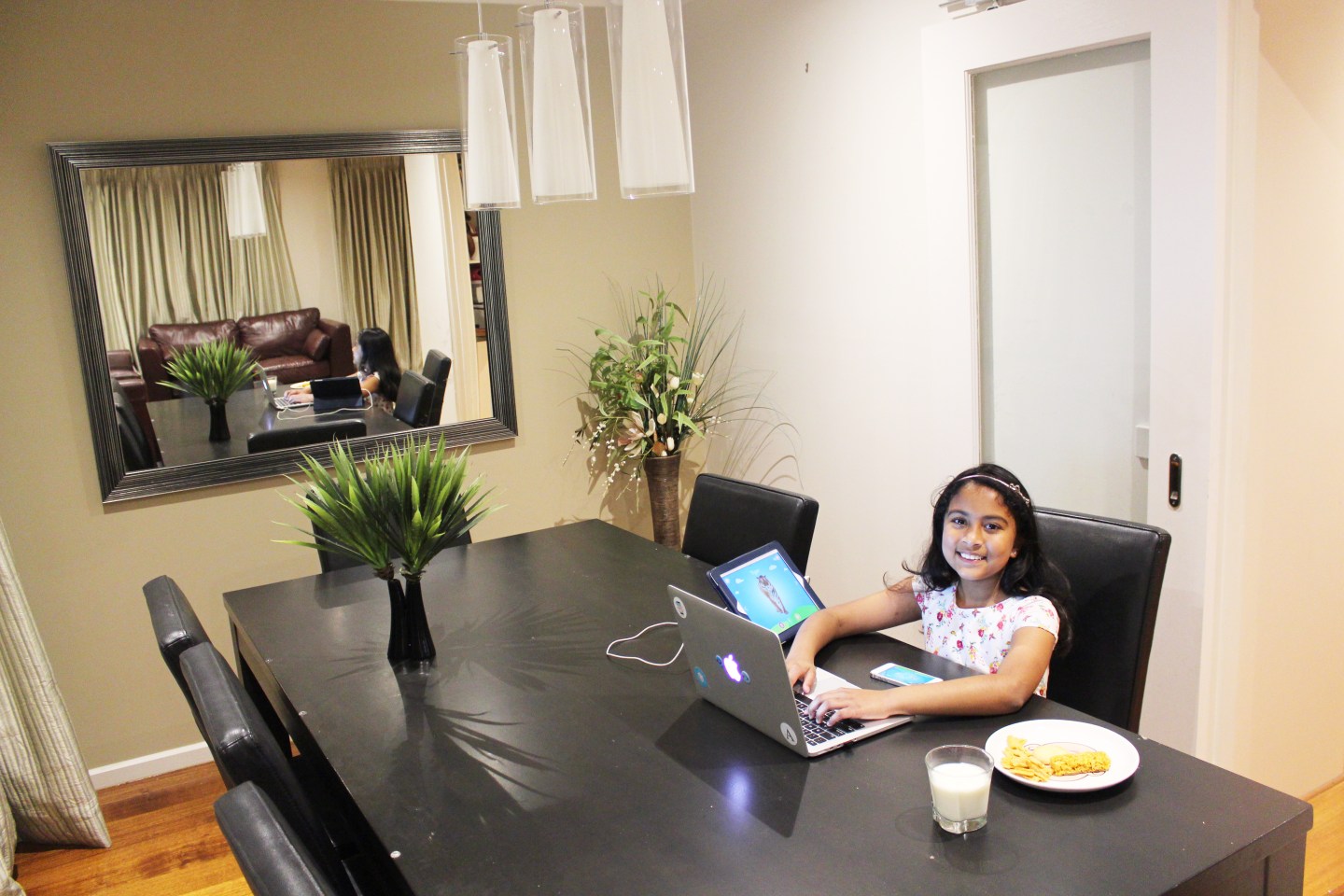 Nine-year-old Anvitha Vijay, who will be Apple&#8217;s WWDC&#8217;s youngest attendee.