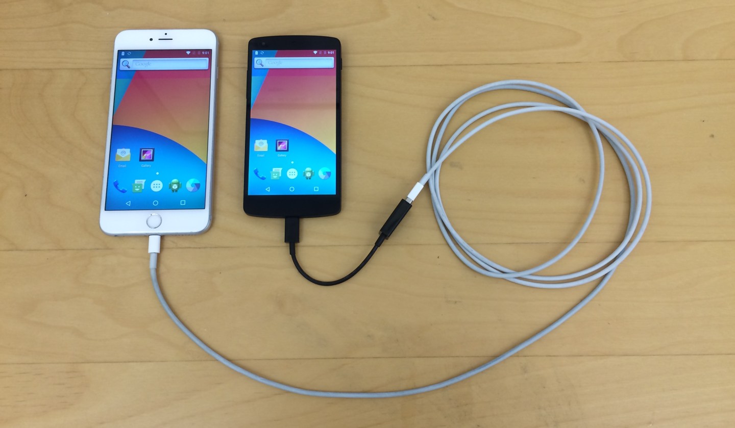 Android Running On An iPhone