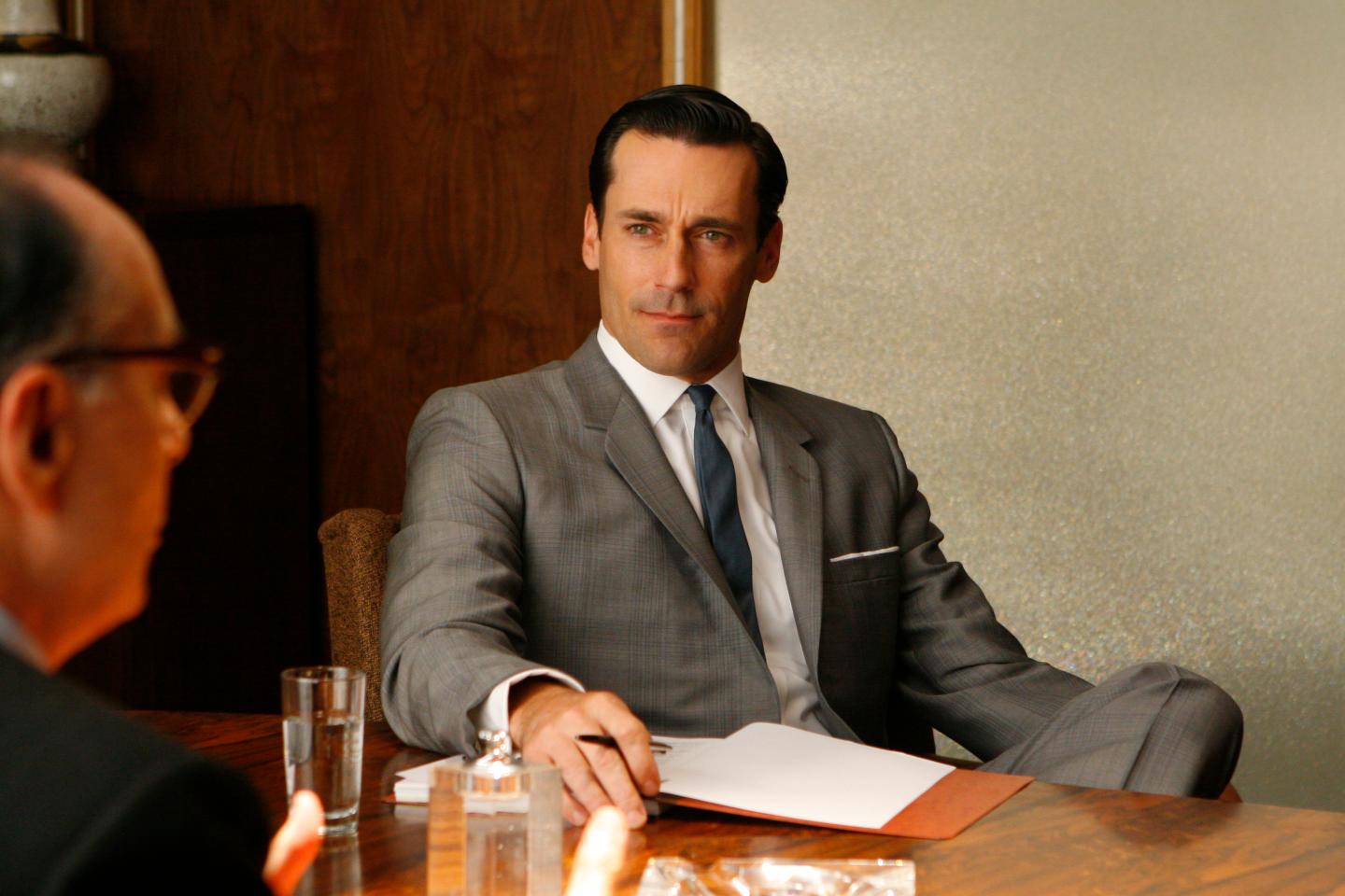 Don Draper (Jon Hamm) - Mad Men - Season 1, Episode 10 - Photo Credit: Carin Baer/AMC