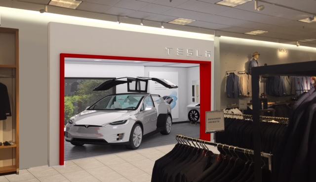 Tesla’s New Store is in Men’s Department at Nordstrom