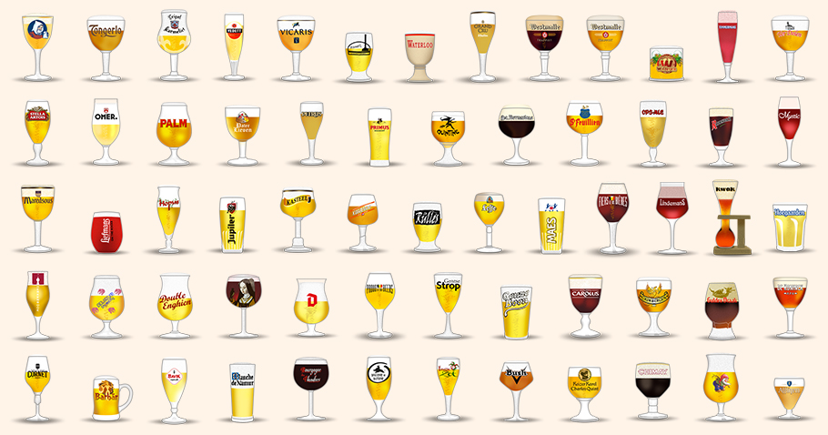 "Beeremoji" from the Belgian Brewers' Association