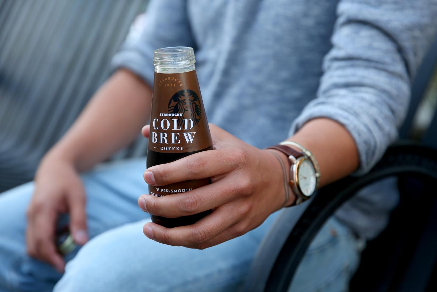 Starbucks ready to drink (RTD) Cold Brew photographed on Wednesday, May 25, 2016. (Joshua Trujillo, Starbucks)