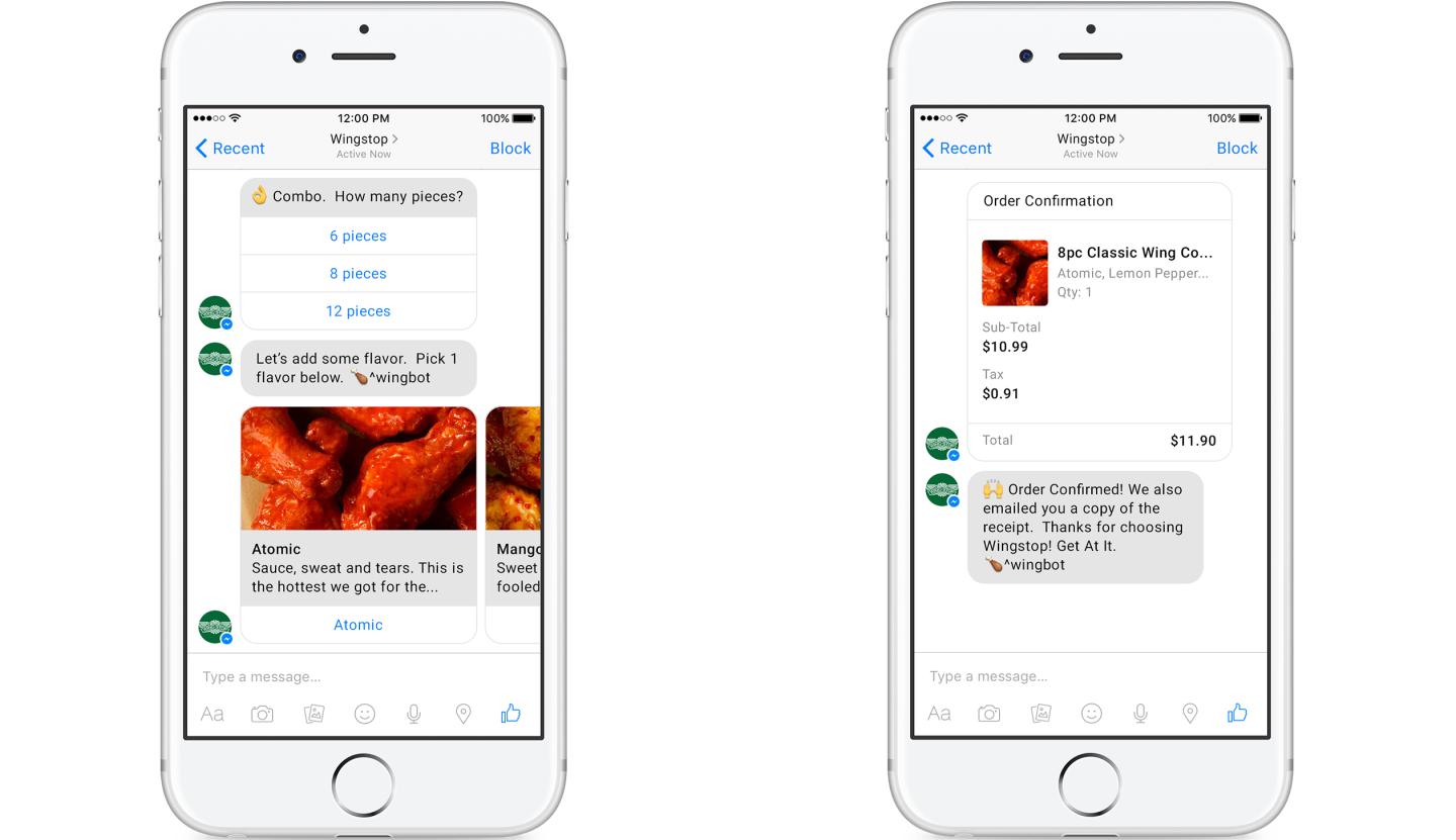 This Restaurant Chain Now Lets You Order Via Facebook Messenger