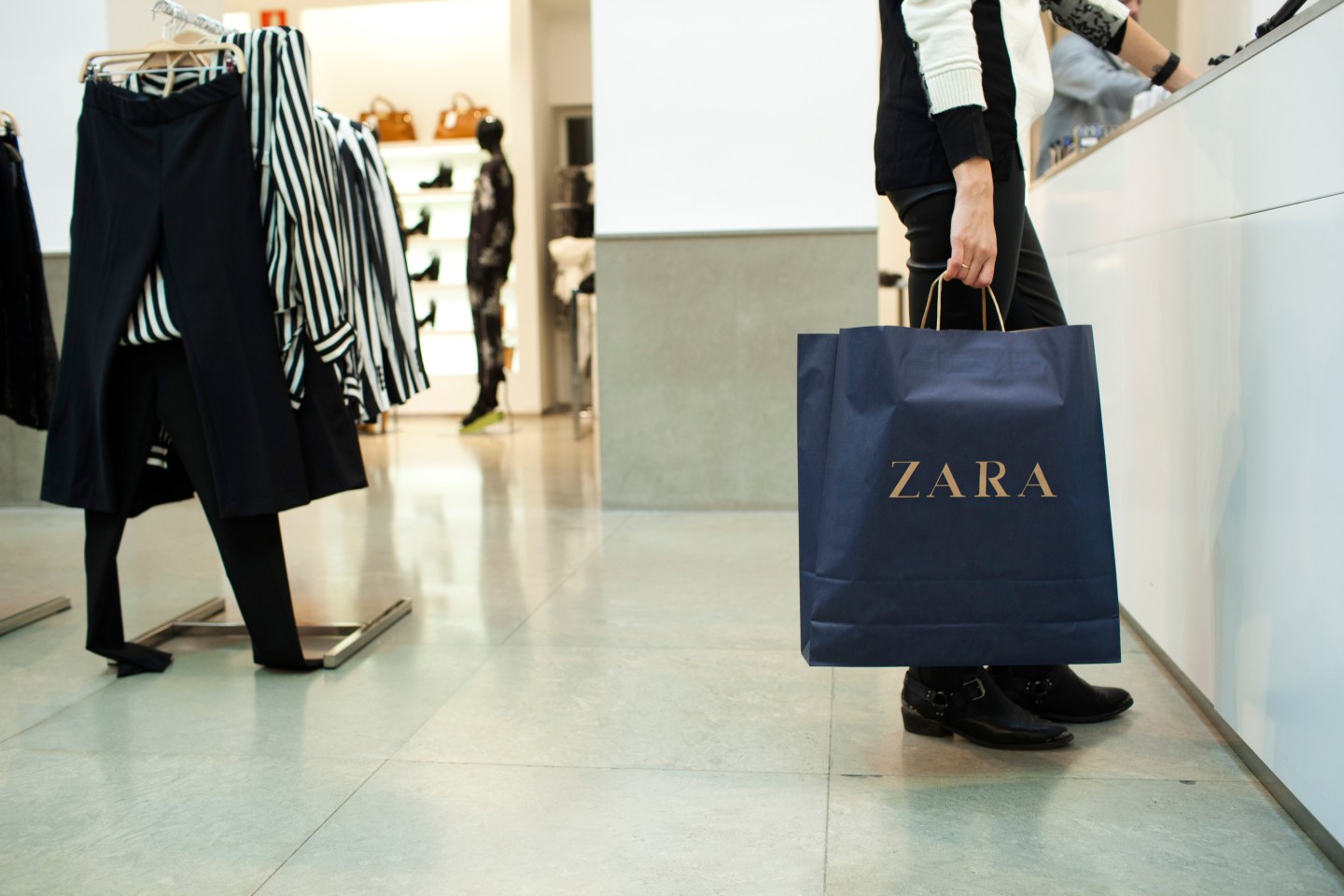 Inside A Zara Fashion Store Ahead Of Inditex Results