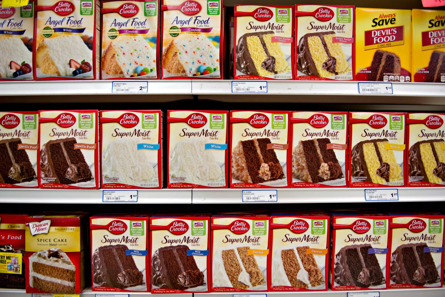 General Mills Brand Products On the Shelf Ahead of Earnings Figures