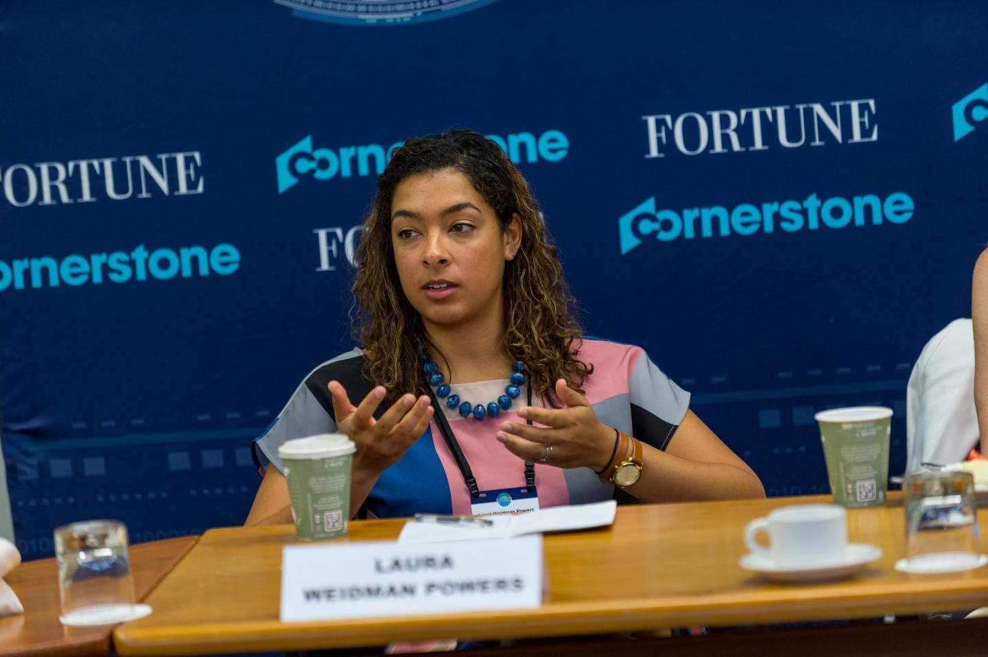 Code2040 CEO Laura Weidman Powers at Fortune Brainstorm Tech 2016