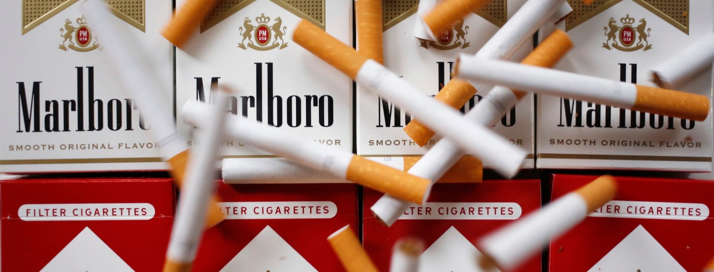 Philip Morris International Brand Cigarettes Ahead Of Earnings Figures