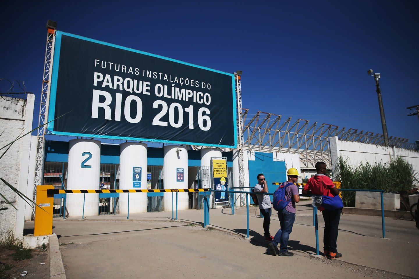 Olympics Construction Encroaches On Rio Favela