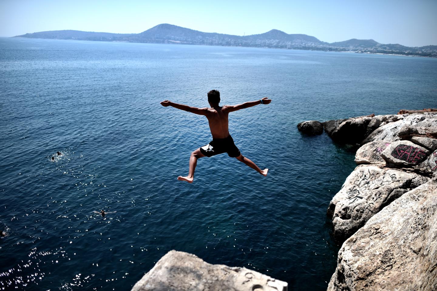 GREECE-WEATHER-HEATWAVE