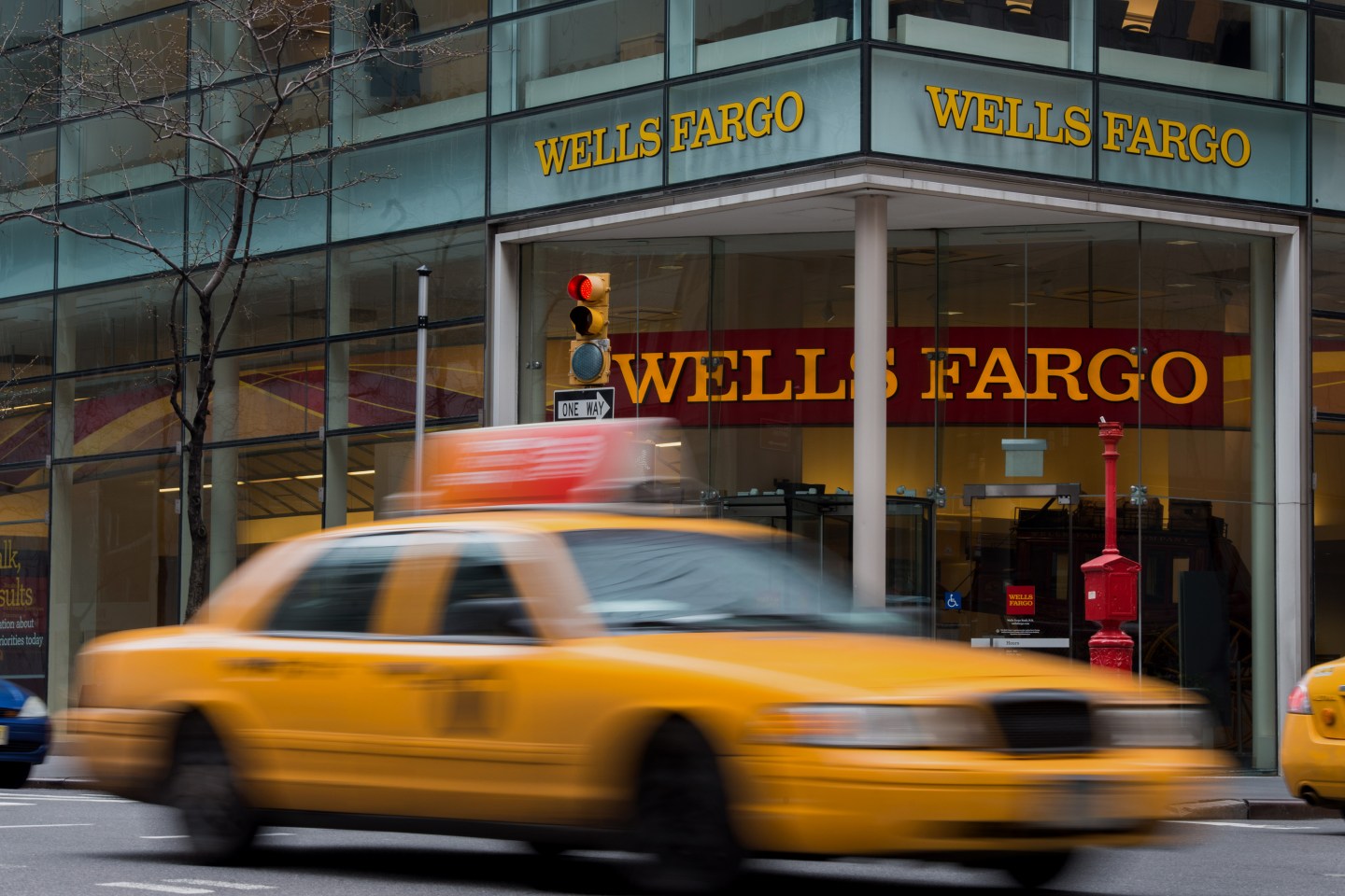 A Wells Fargo Bank Branch Ahead Of Earnings Figures