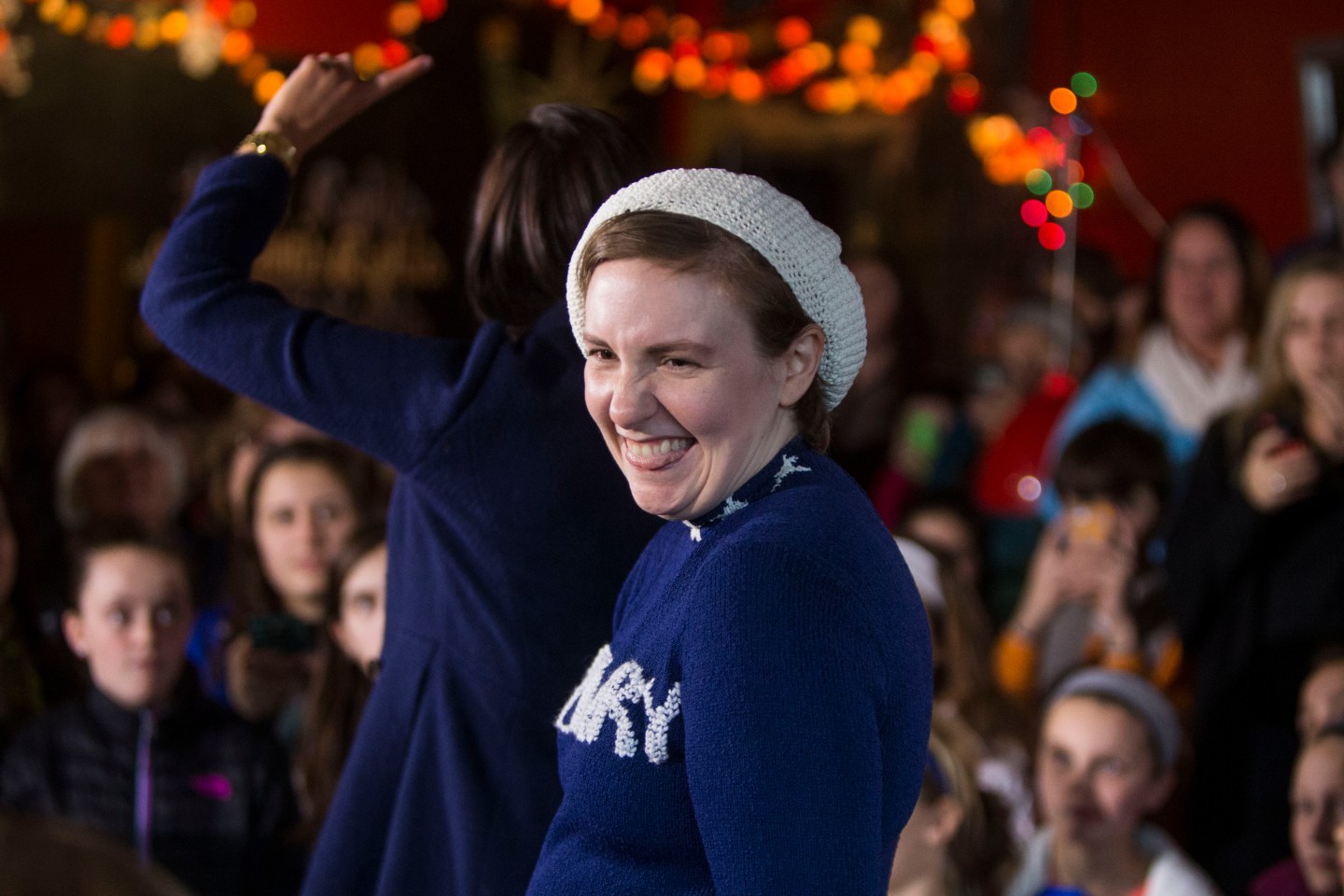 Lena Dunham And Abby Wambach Attend Women For Hillary Events