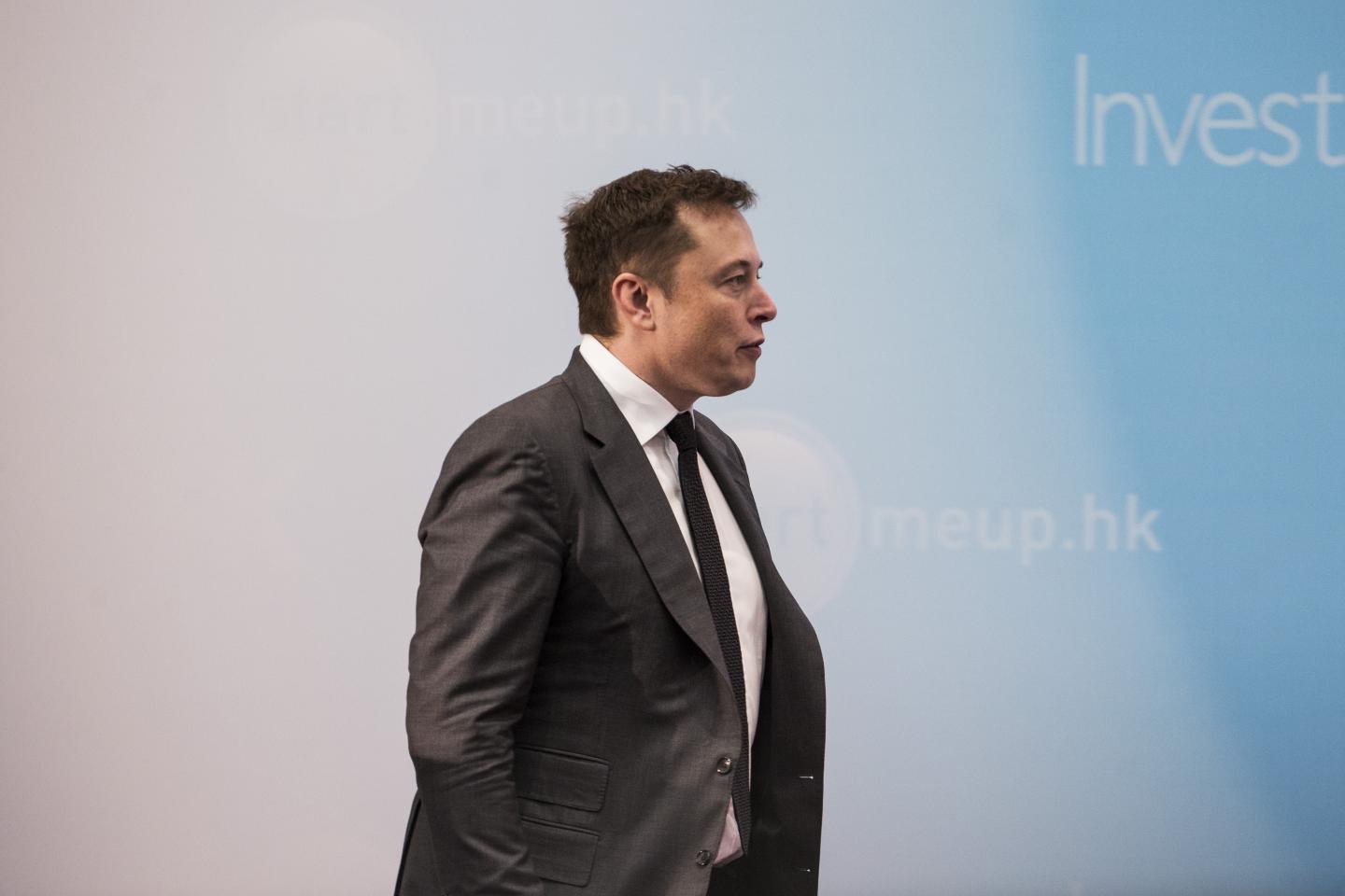 Tesla Motors Inc. Chief Executive Officer Elon Musk Speaks At StartmeupHK Venture Forum