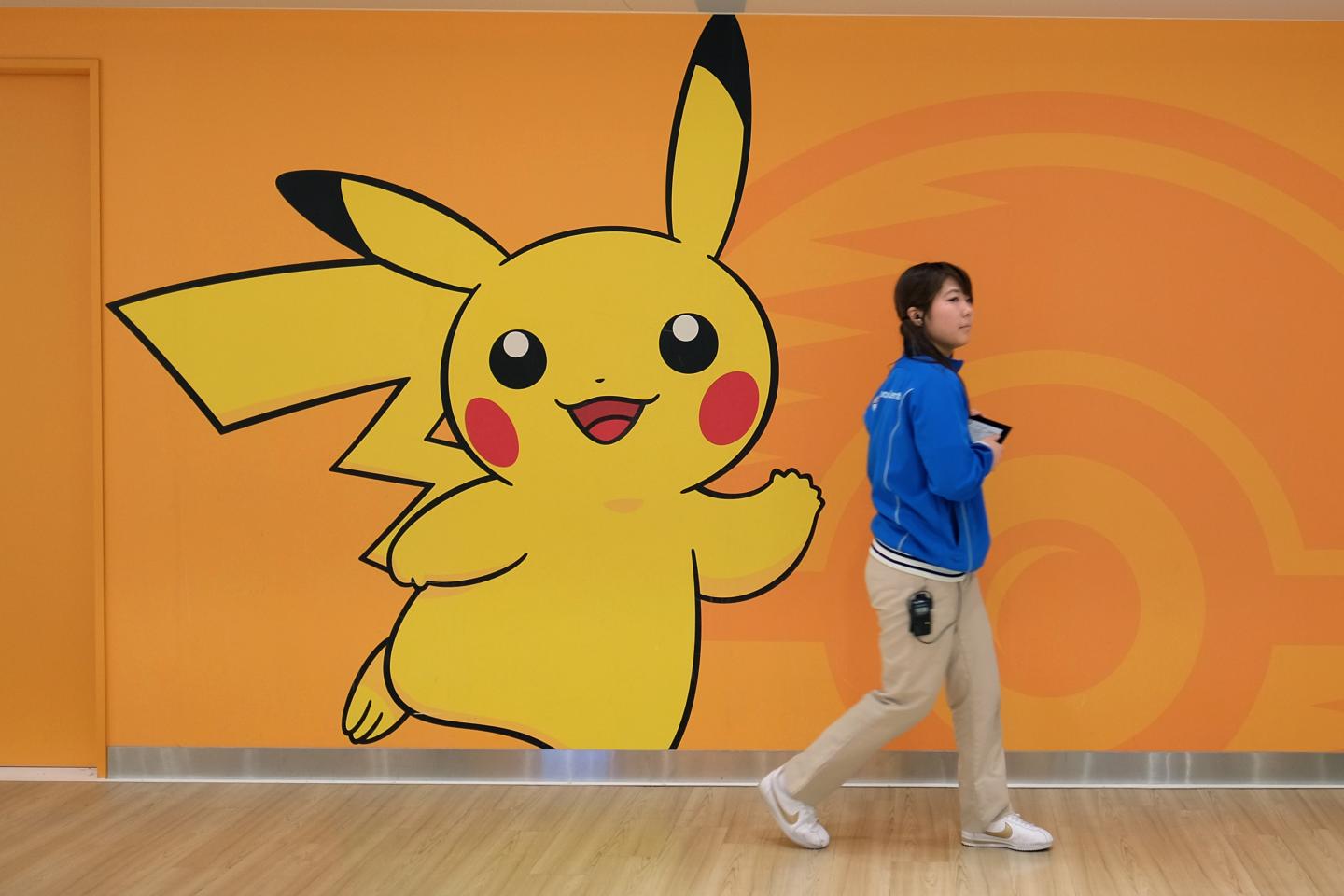 Inside A Pokemon Store Ahead Of The Character's 20th Anniversary
