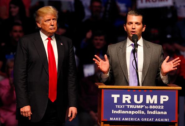Donald Trump Holds Rally With Former Basketball Coach Bobby Knight