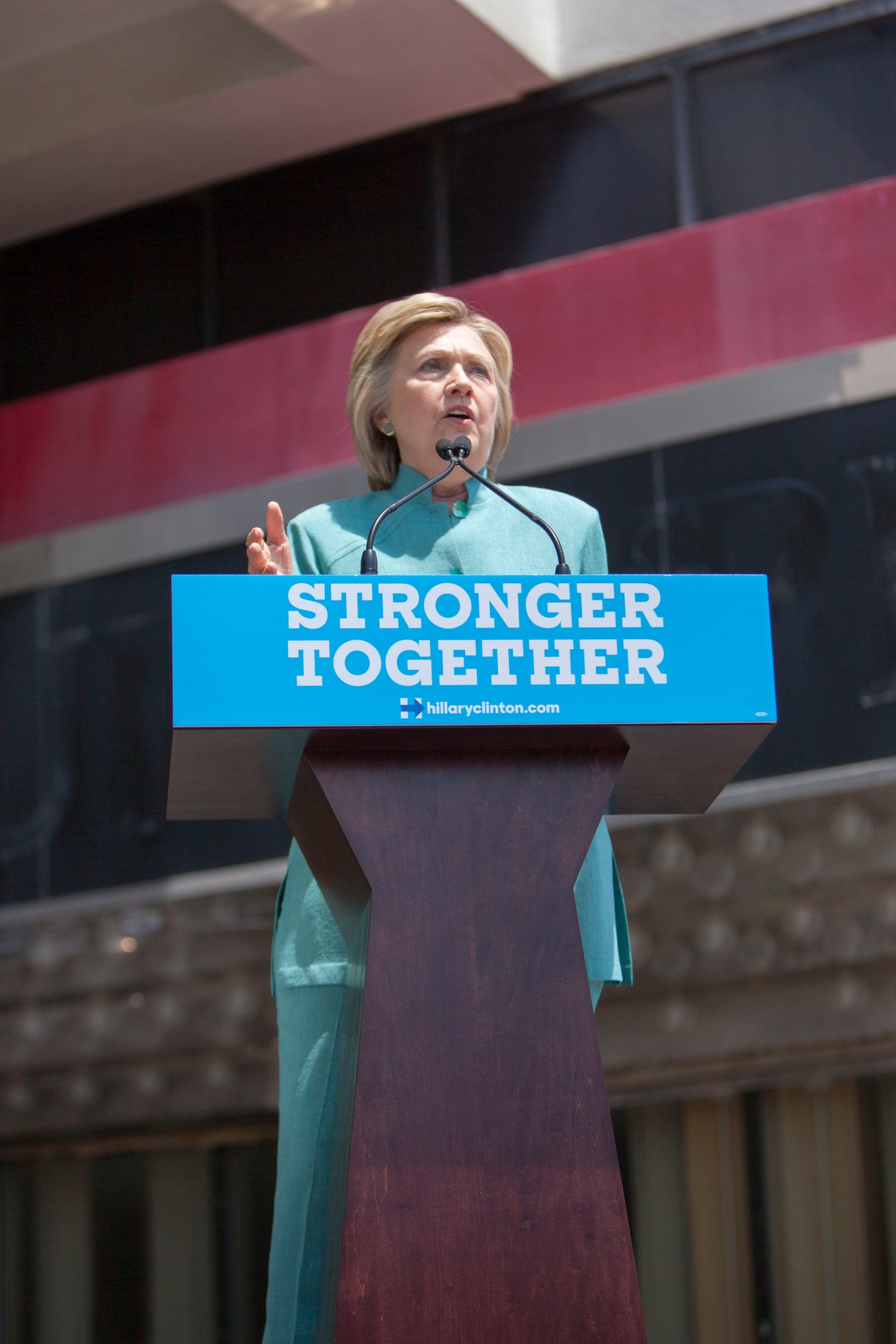 Hillary Clinton Addresses Trump's Business Record At Atlantic City Rally