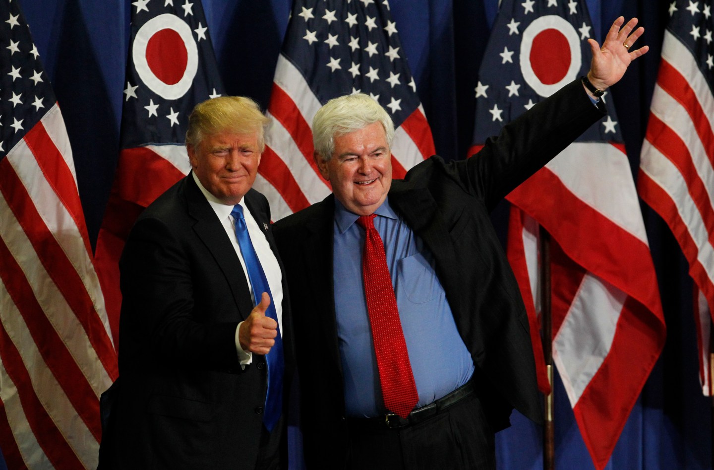 Donald Trump Campaigns in Cincinnati