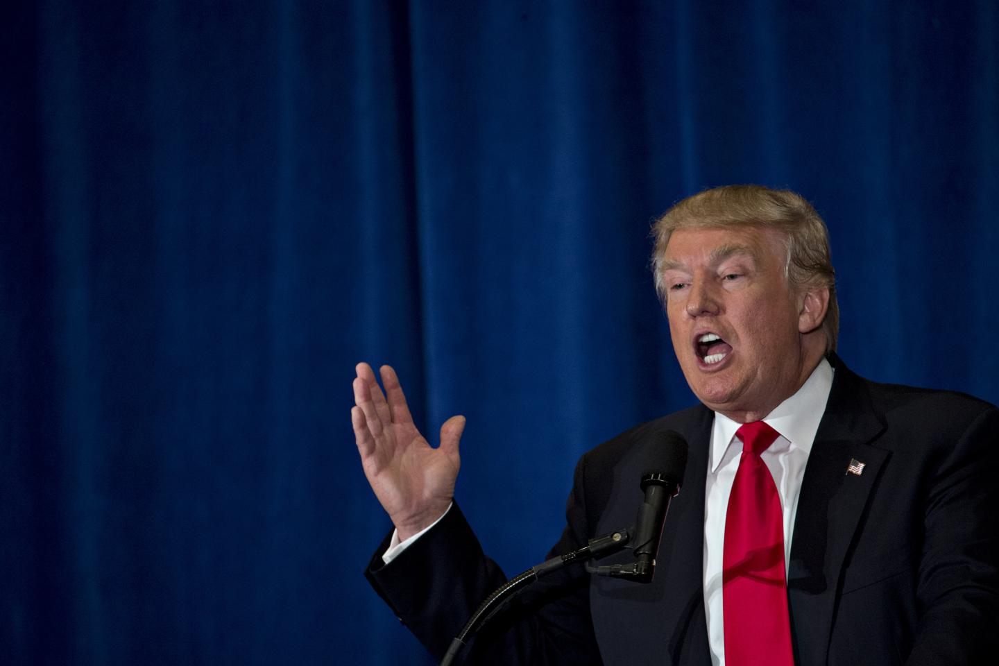 Presumptive Republican Presidential Nominee Donald Trump Gives Speech On Veterans Reform