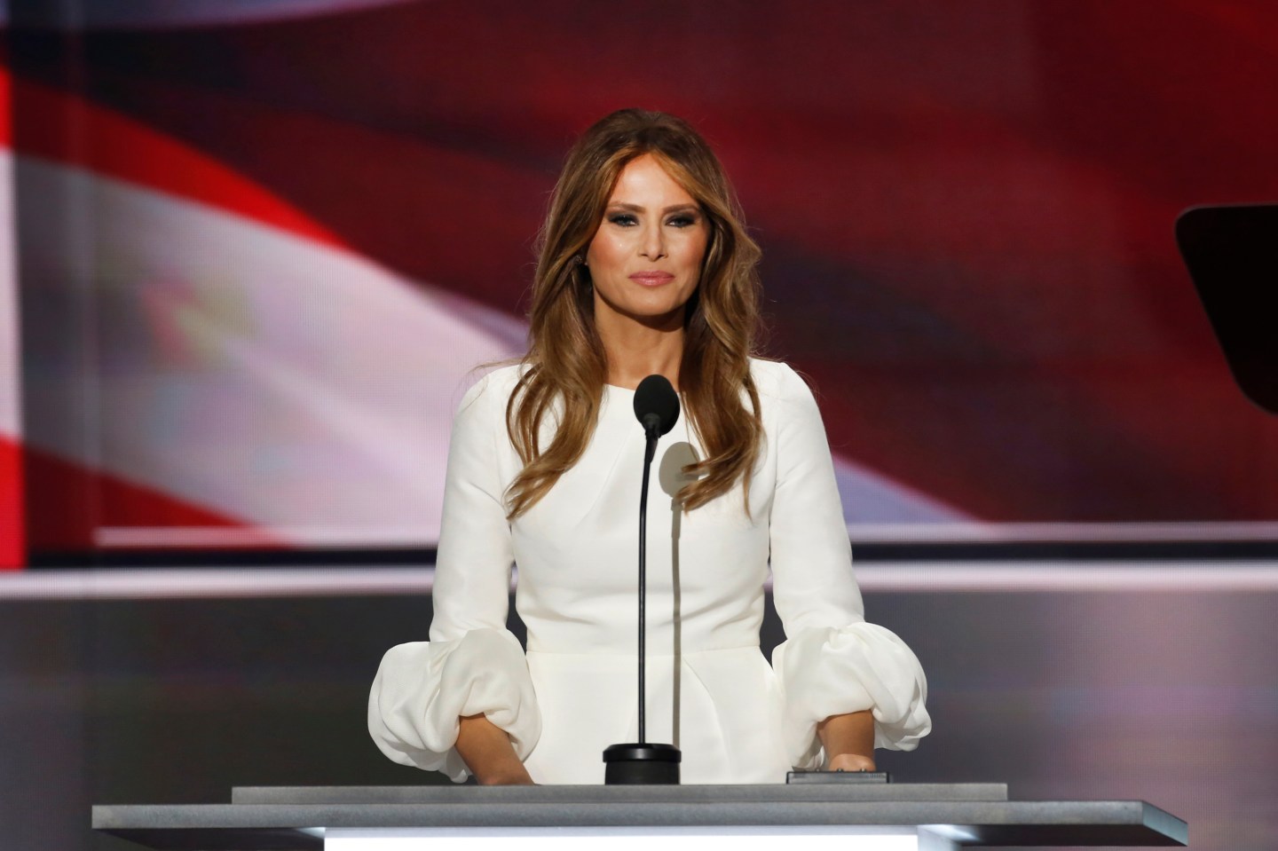 Melania Trump Speaks At Republican Convention
