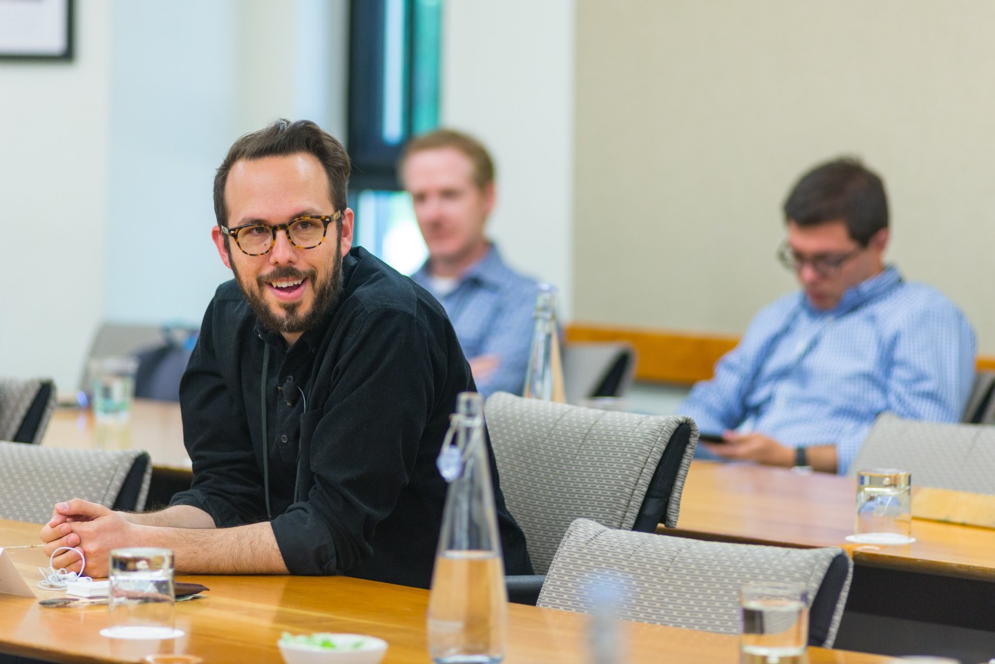 Adam Ludwin, CEO of Chain, speaks at the 2016 Fortune Brainstorm TECH conference.