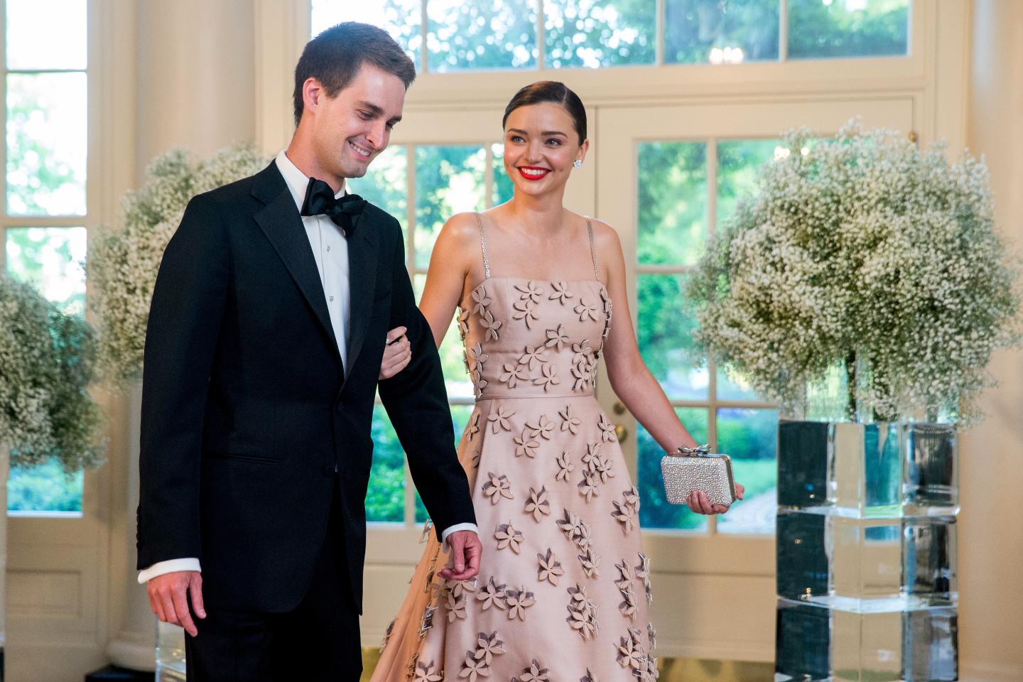 Miranda Kerr, Evan Spiegel