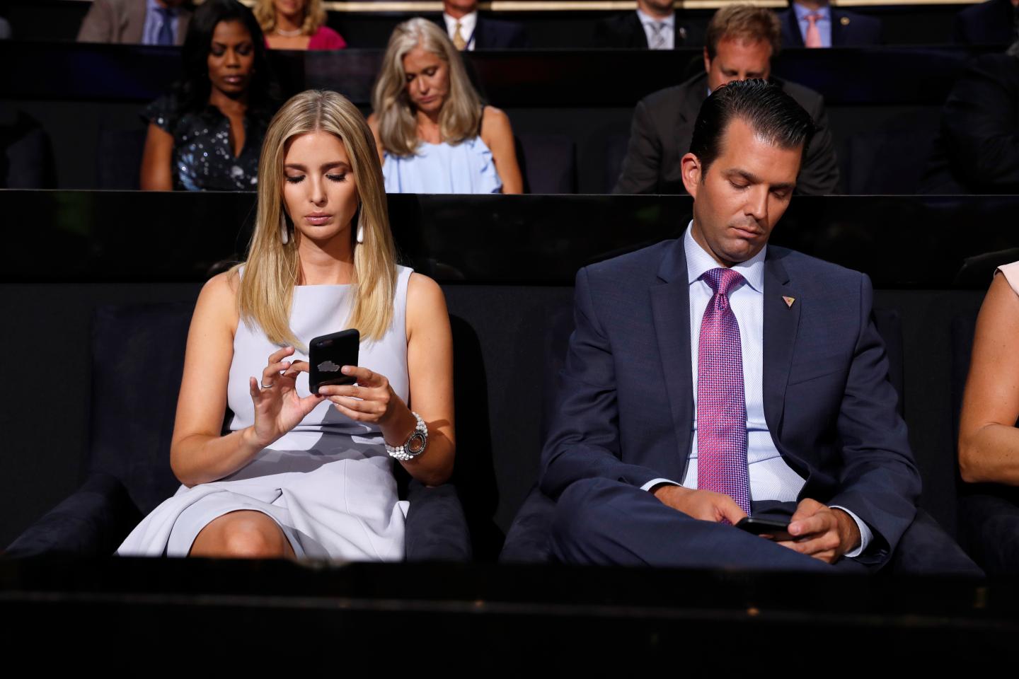 Ivanka Trump, Donald Trump Jr