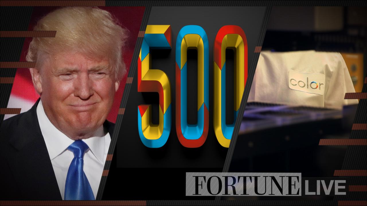 Fortune Live for July 21, 2016: Fortune 2016 Global 500, The RNC, and Color Genomics