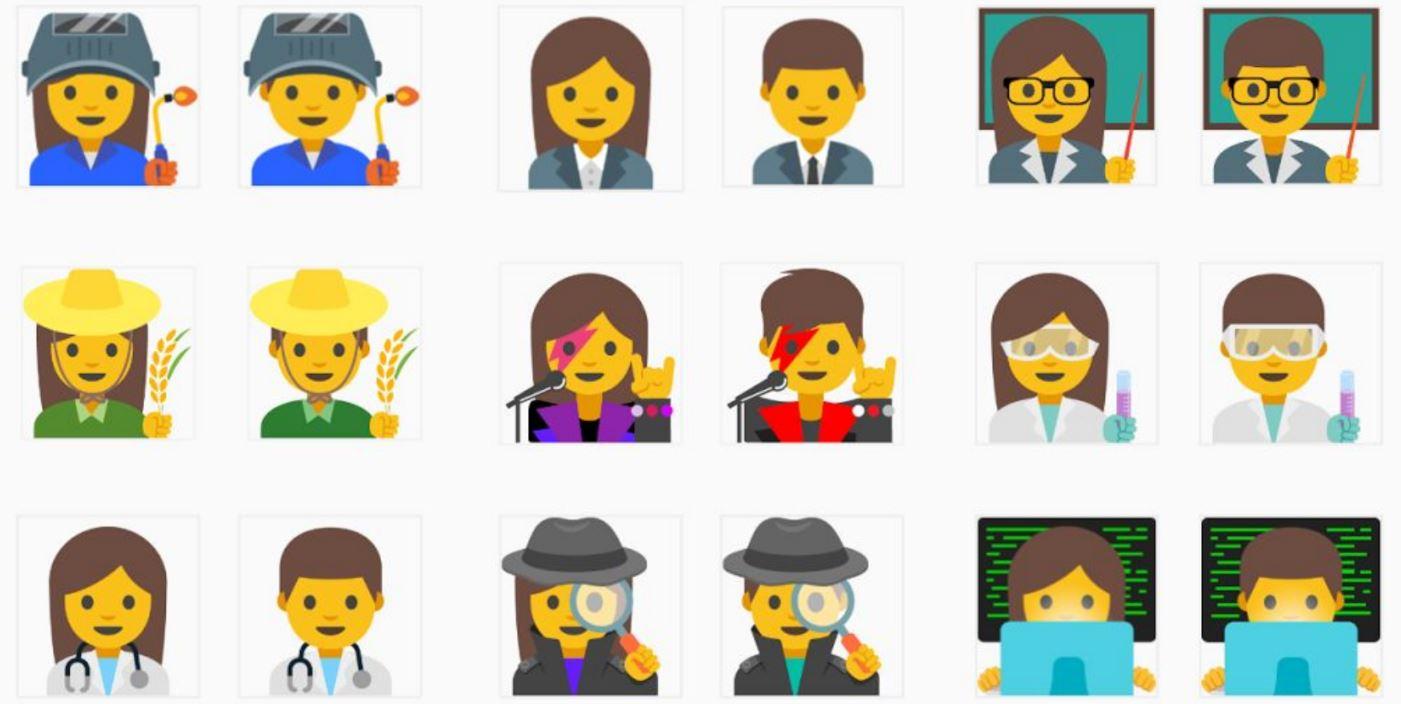Gender-diverse new emoji