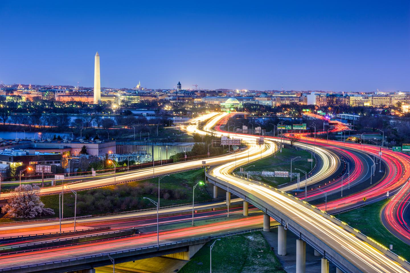 Washington, DC City Skyline